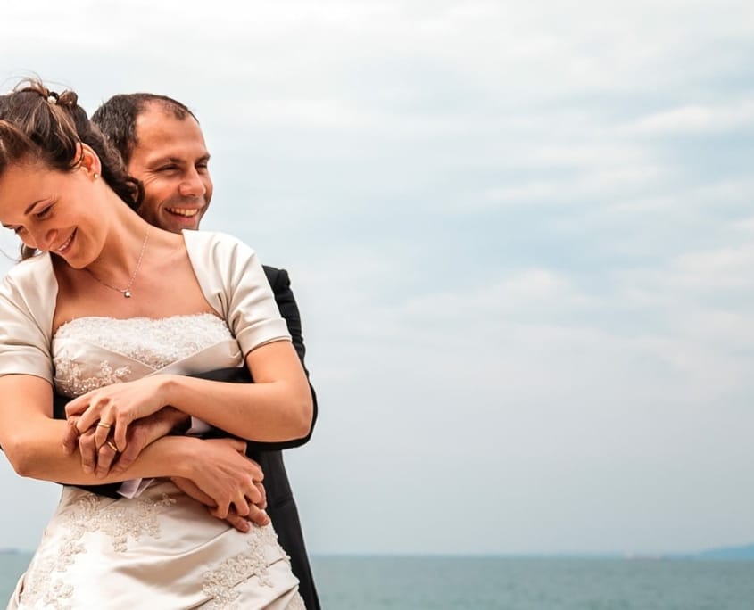 Nadia Michele matrimonio San Giusto Trieste Mulin Koper Slovenia ritratti sposi mare costa spiaggia