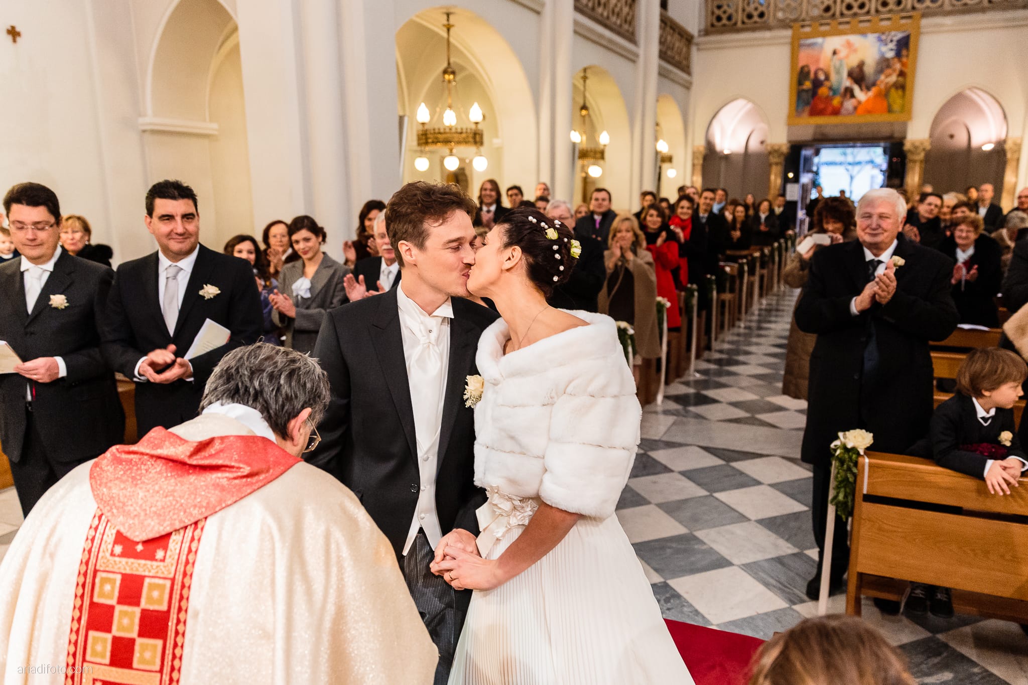 Manuela Matteo matrimonio Castello Duino Trieste cerimonia scambio degli anelli Nostra Signora di Sion