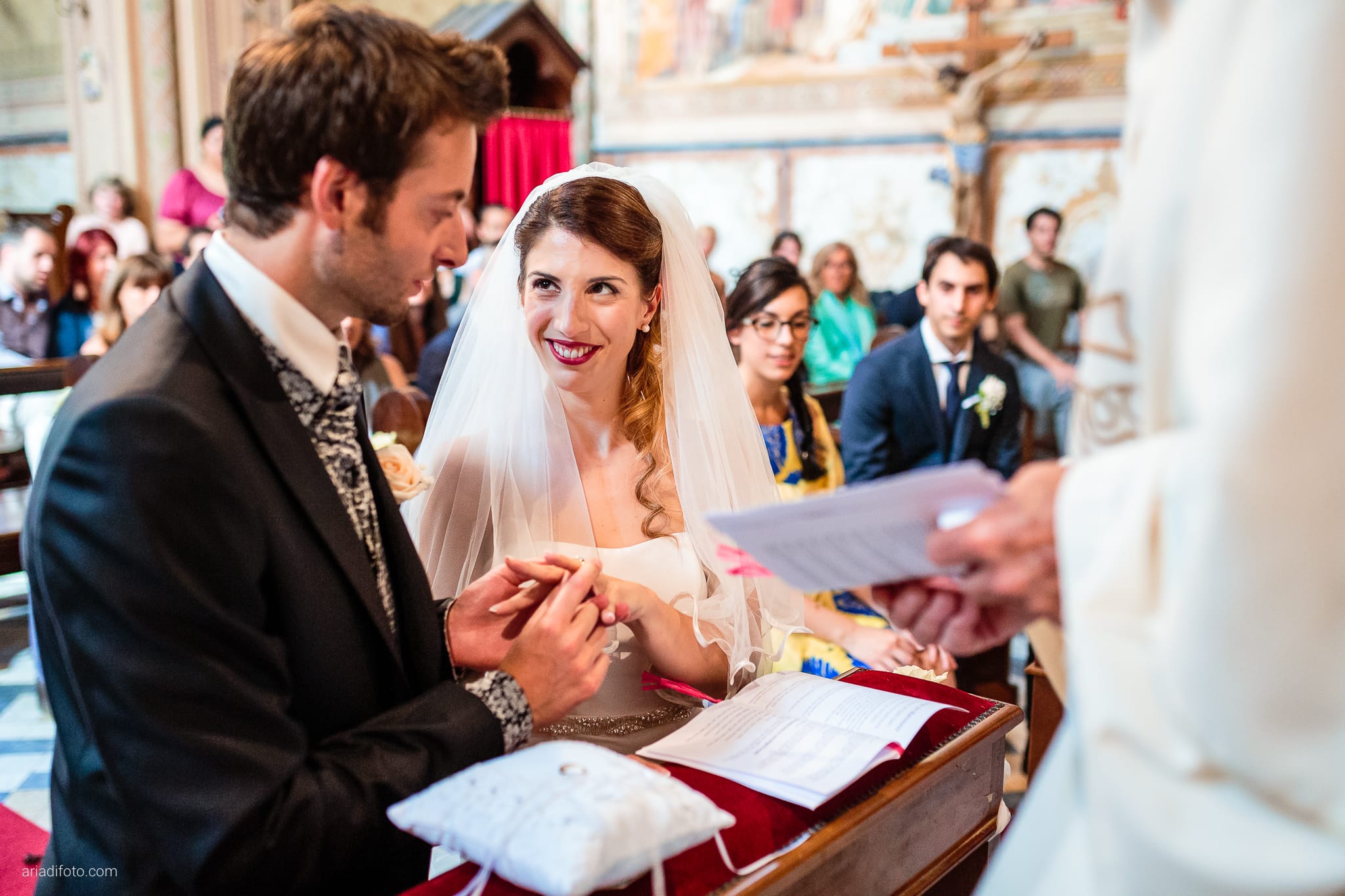 Elena Stefano matrimonio Trieste Villa Revoltella San Pasquale cerimonia scambio anelli