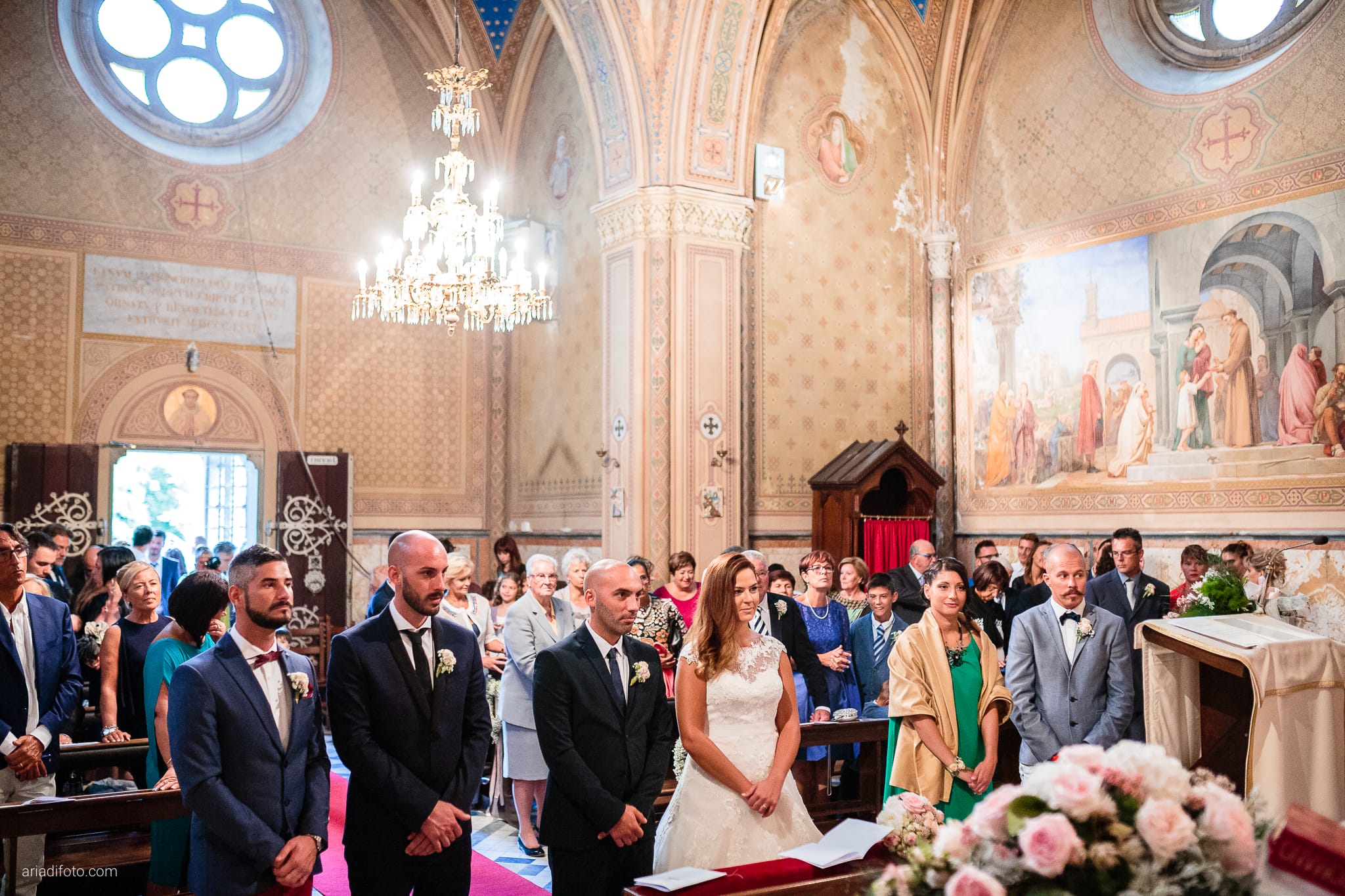 Giorgia Davide Matrimonio Chiesa San Pasquale Villa Revoltella Salvia Rosmarino Trieste cerimonia