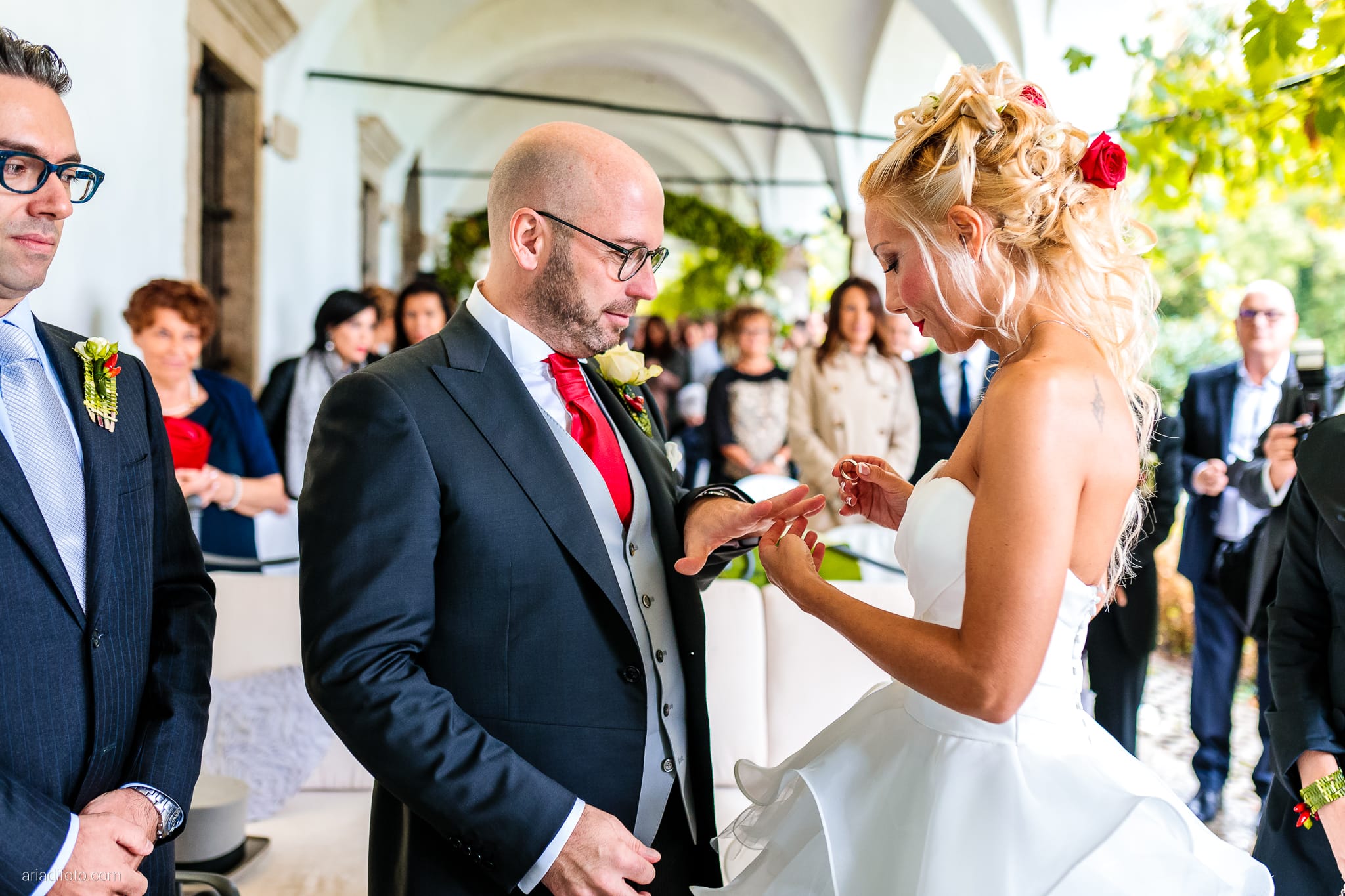 Francesca Davide Matrimonio Destination Wedding Castello Zemono Valle Vipacco Slovenia cerimonia civile promesse scambio degli anelli