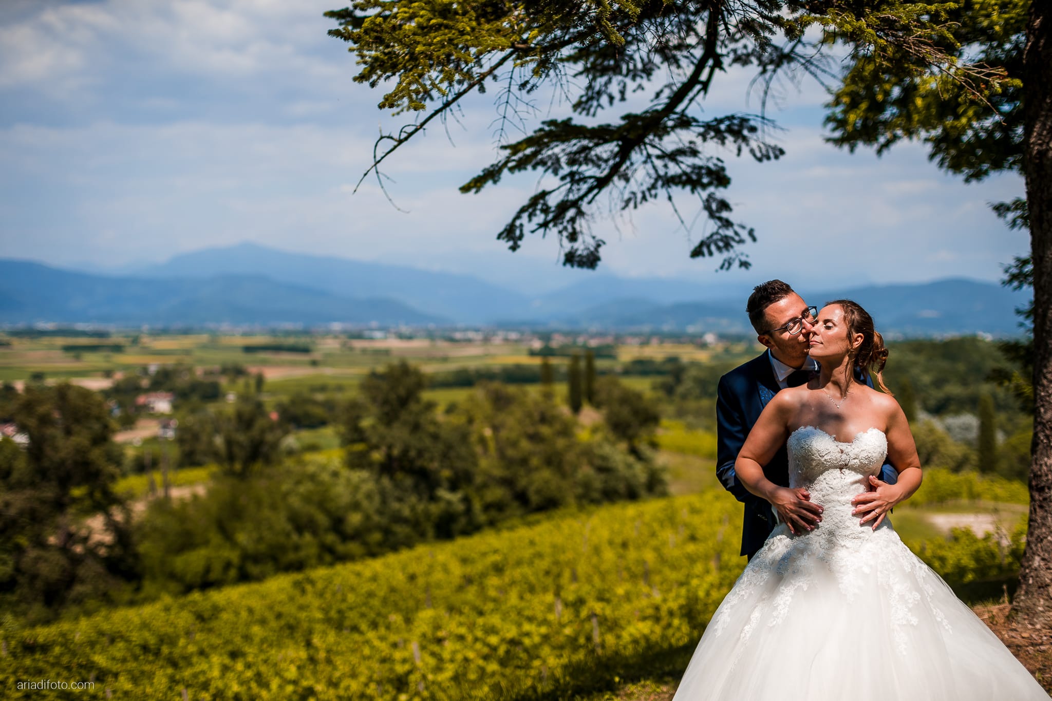Anna Matteo Matrimonio Parco di Buttrio Udine ritratti sposi