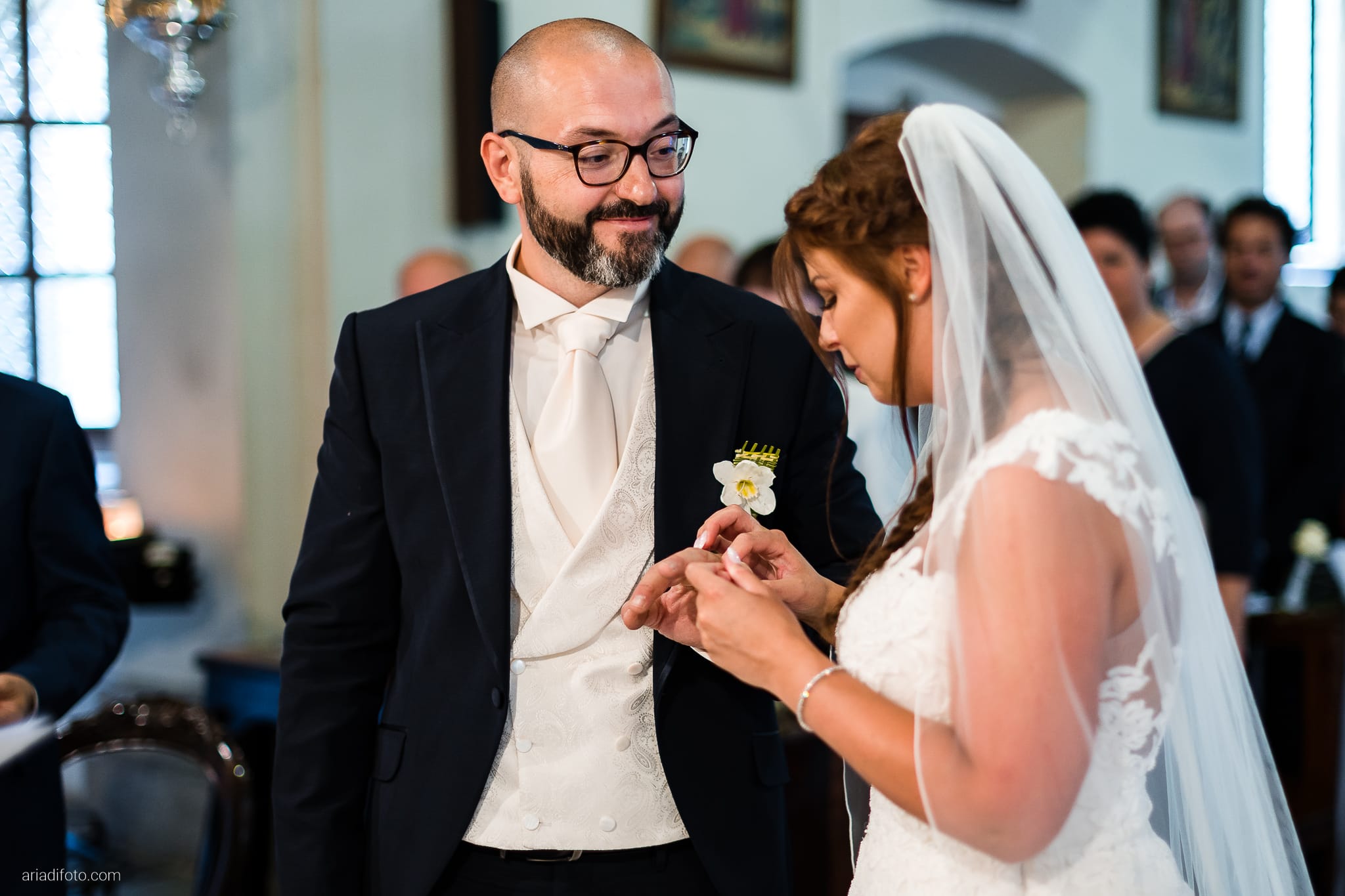 Lavinia Daniele Matrimonio Medea Gorizia Villa Elodia Trivignano Udinese Udine cerimonia promesse scambio degli anelli