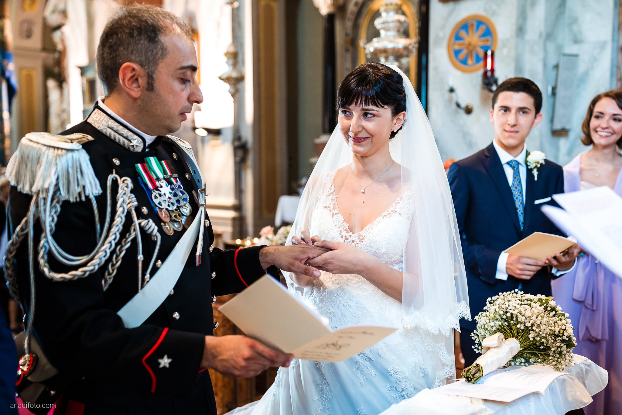 Giulia Nicola Matrimonio Gorizia cerimonia promesse scambio degli anelli