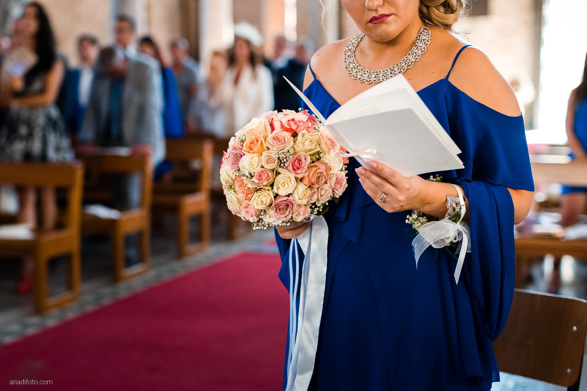Samantha Daniele Matrimonio Elegante Villa Elodia Udine cerimonia dettagli bouquet libretto messa