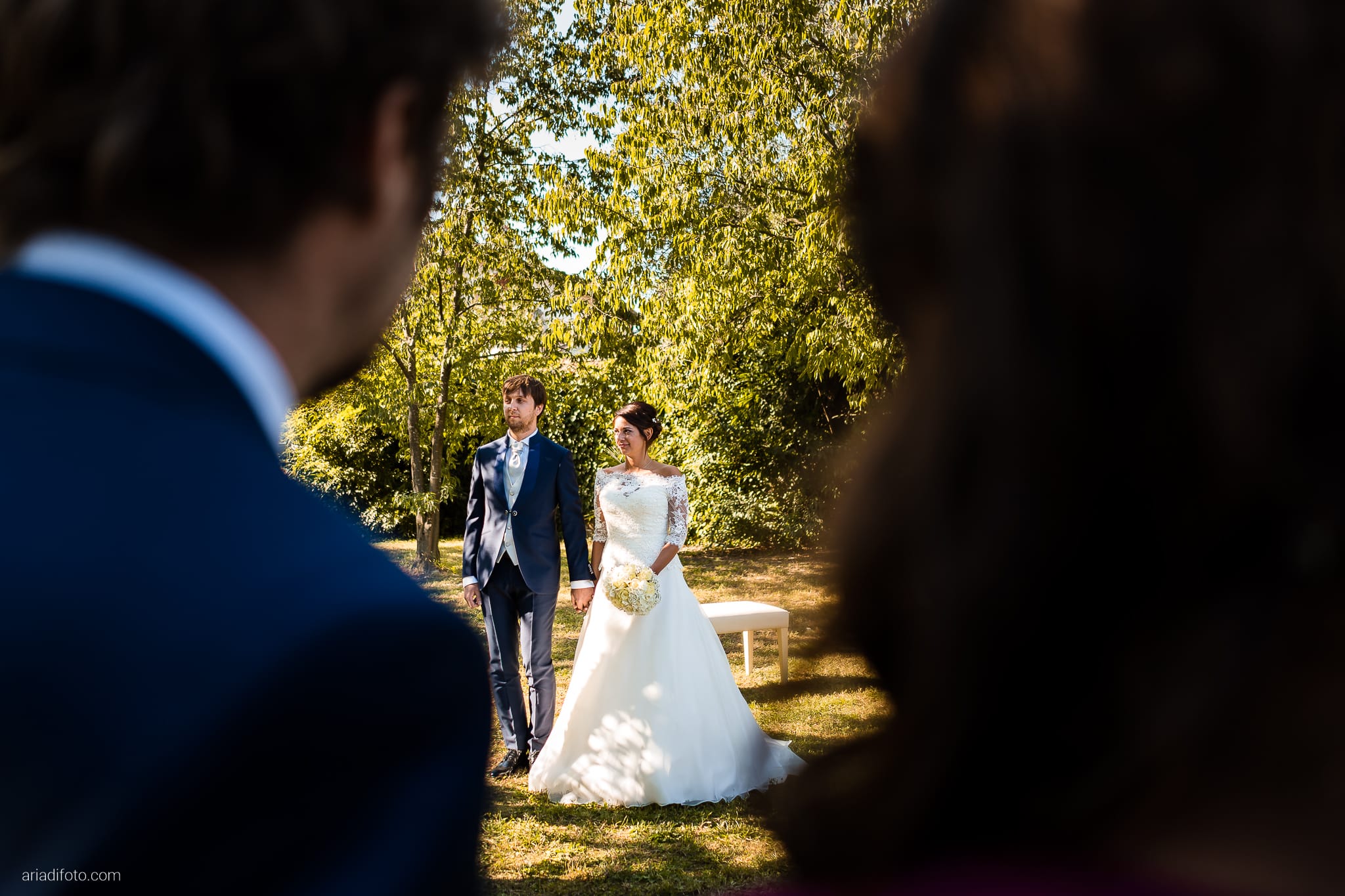 Annalisa Michele Matrimonio all'aperto Gorizia Villa Attems cerimonia simbolica all'aperto sposi