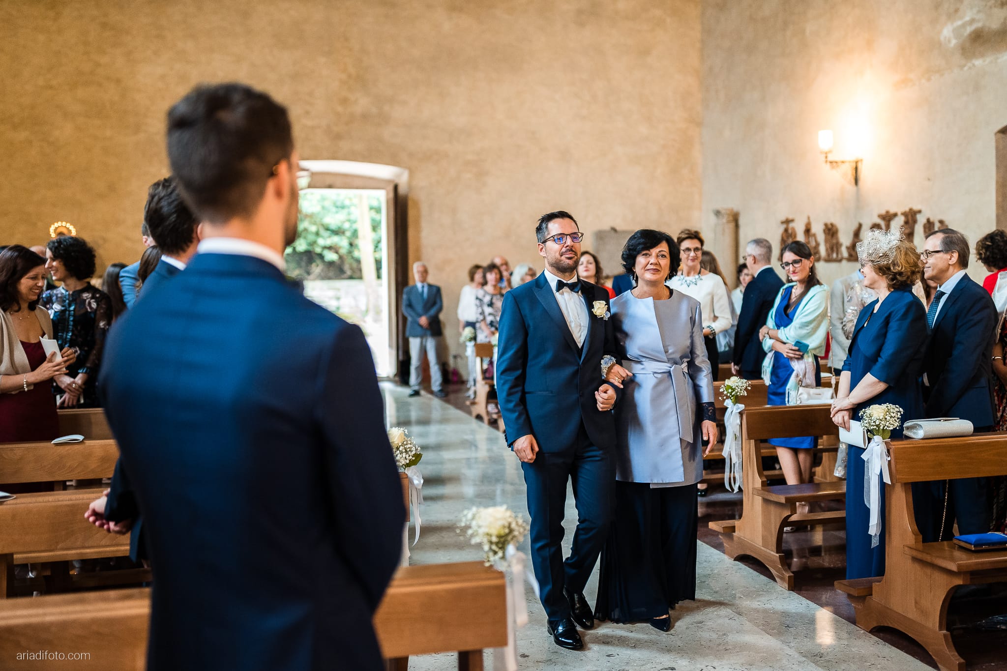 Diana Luca Matrimonio Chiesa San Giovanni in Tuba Duino Villa Chiopris Udine cerimonia cattolica ingresso sposo