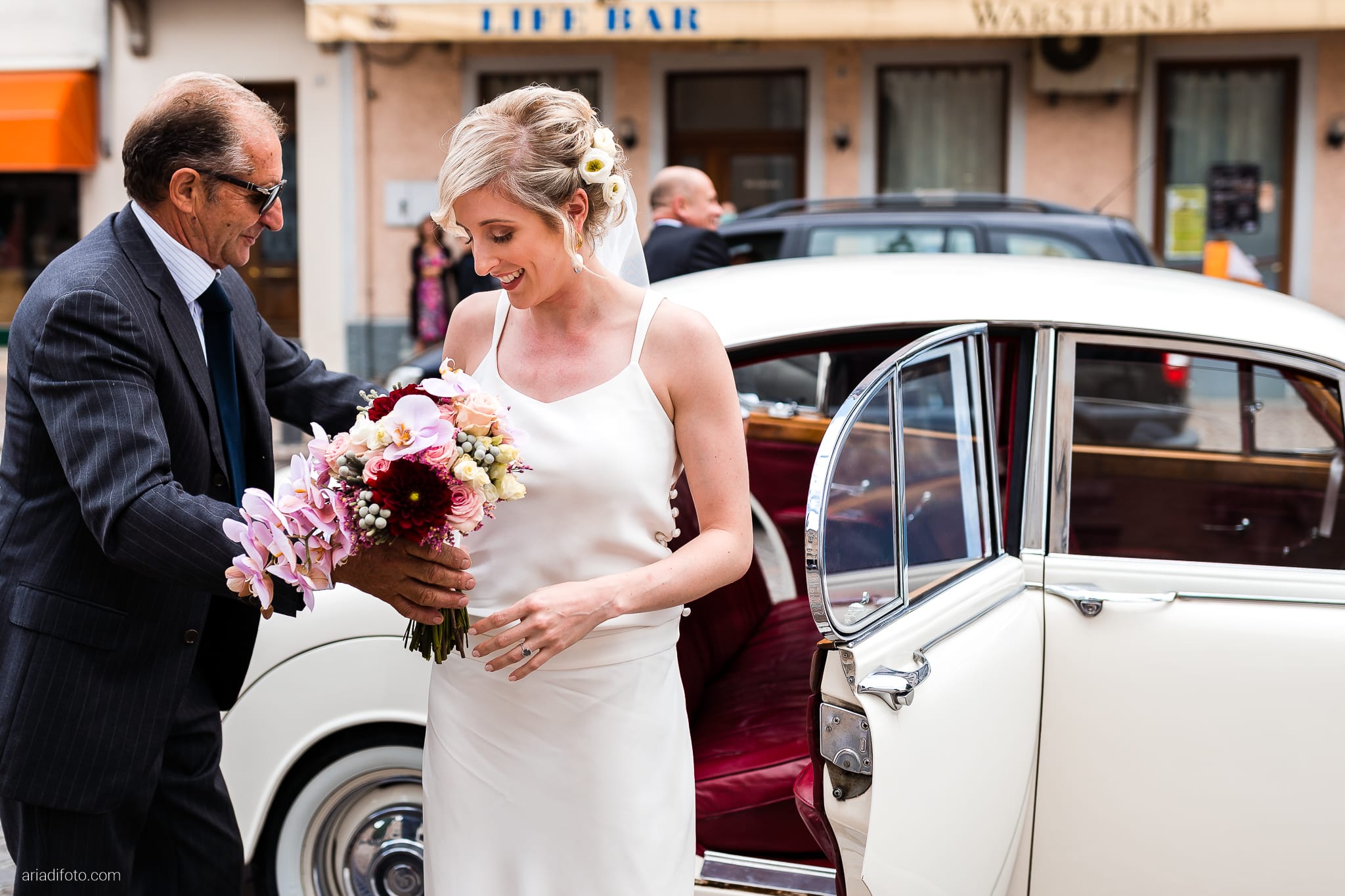 Lauren Michele Matrimonio Destination Wedding Udine cerimonia ingresso sposa