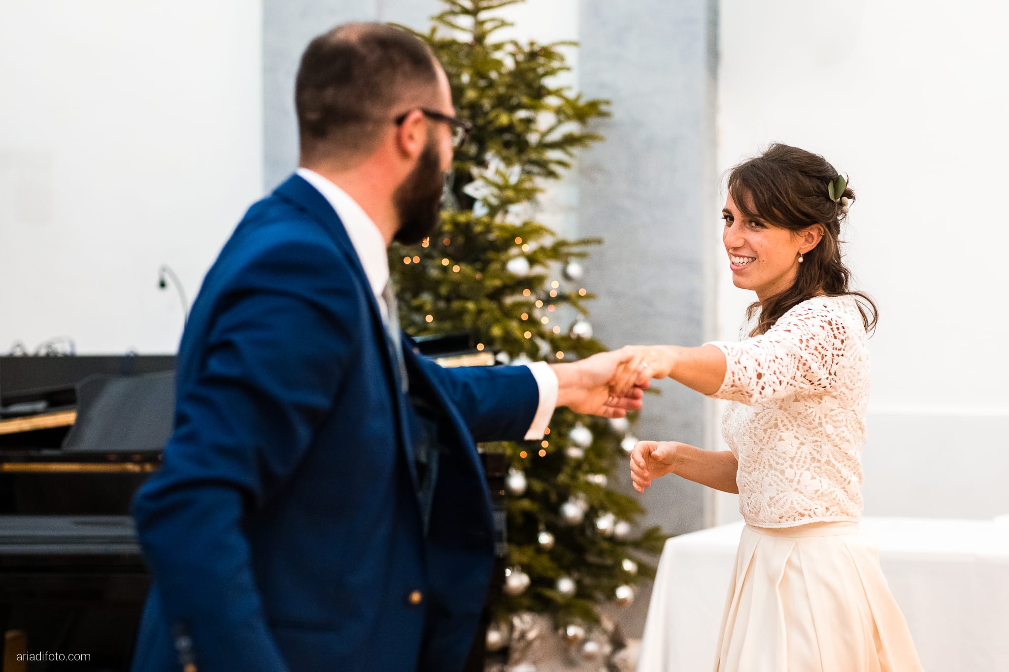 Margherita Giorgio Matrimonio Invernale Sala Piccola Fenice Trieste ricevimento primo ballo sposi