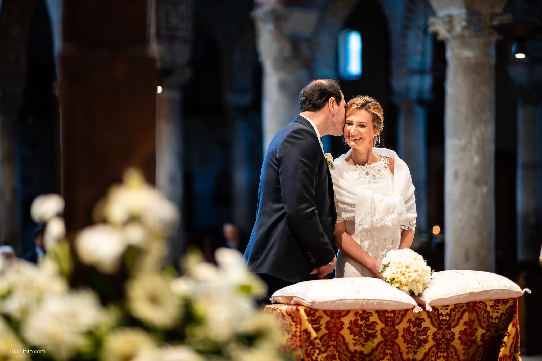 Elena Guido Matrimonio elegante Savoia Excelsior Palace Trieste cerimonia Cattedrale San Giusto sposi