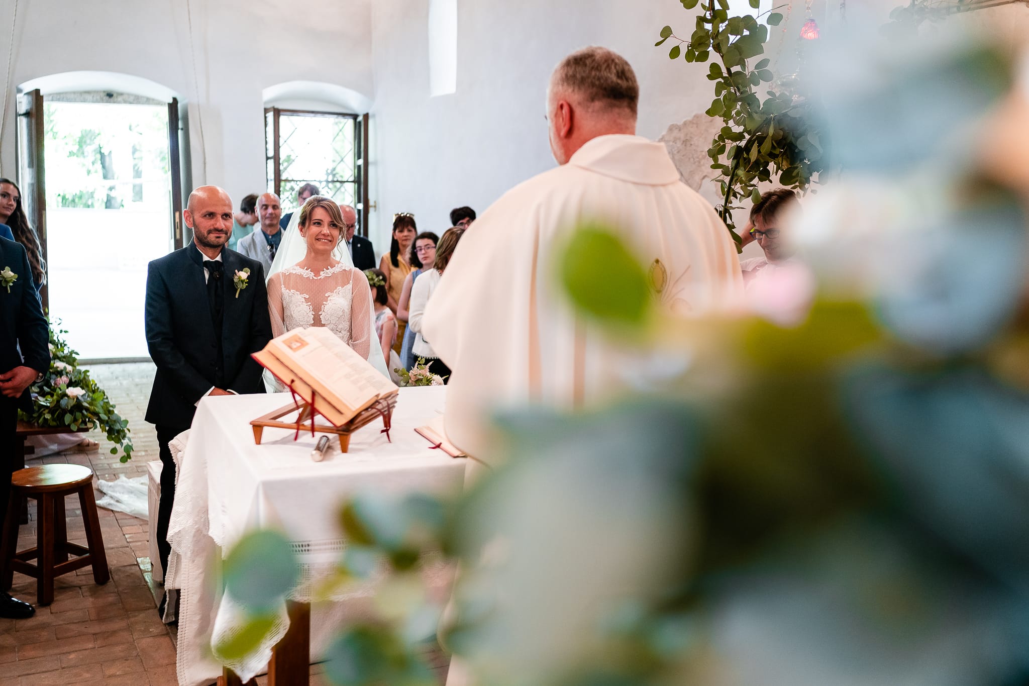 Claudia Luigi Matrimonio Elegante Udine Castello di Buttrio cerimonia religiosa cattolica momenti