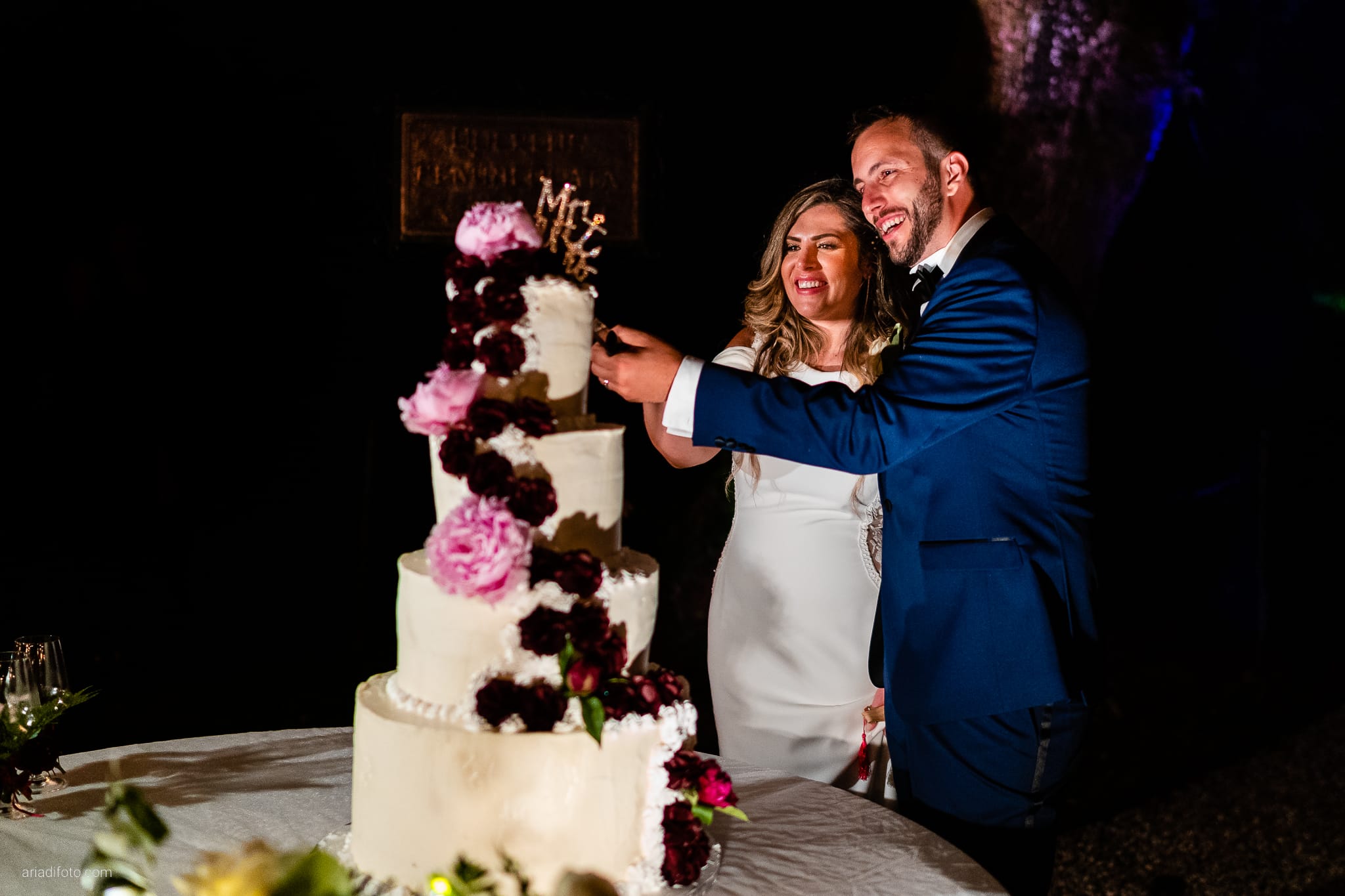 Mariana Nicholas Matrimonio da Sogno a Castelvecchio Sagrado Gorizia ricevimento taglio della torta