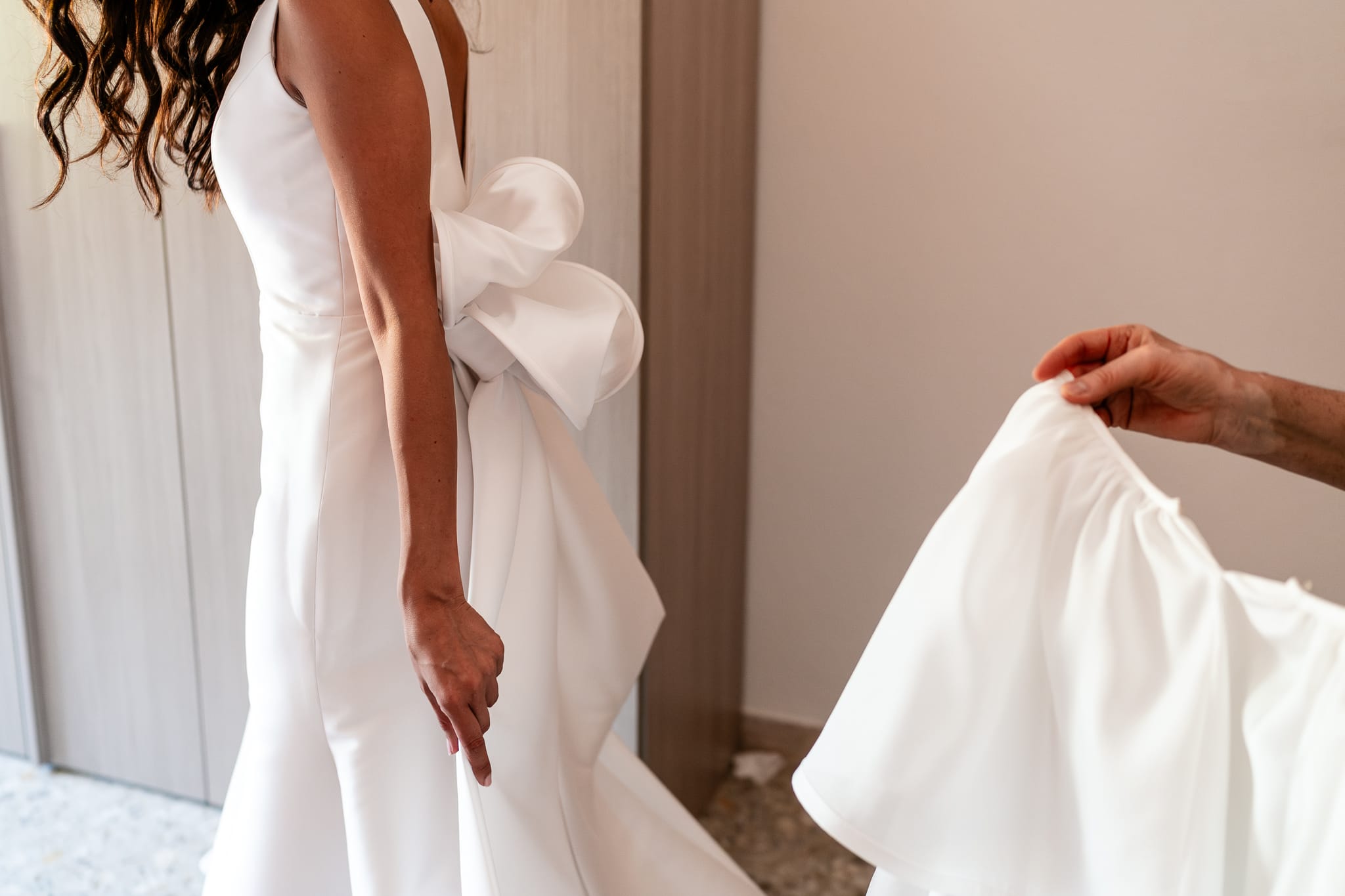 Tania Matteo Matrimonio a Sulmona in Abruzzo preparativi sposa vestizione dettagli abito