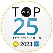 Logo WPJA Artistic Guild Top 25 2023